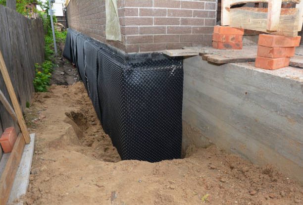 Expert waterproofing evaluation at a Belmont, MI property